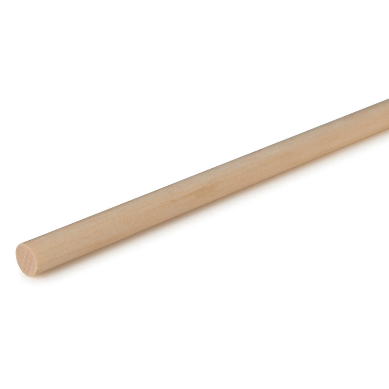 36" Round Wood Dowel - Species:Birch - Diameter:5/16"